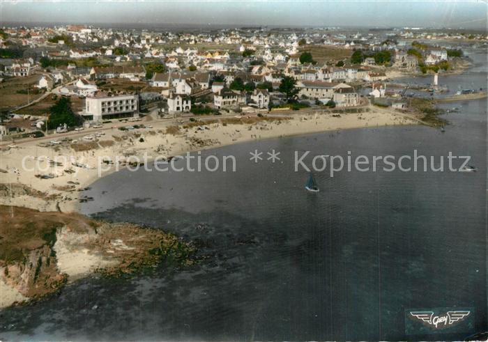 Quiberon Morbihan Fliegeraufnahme Port Haliguen