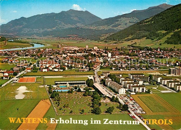 Wattens Fliegeraufnahme mit Kellerjoch