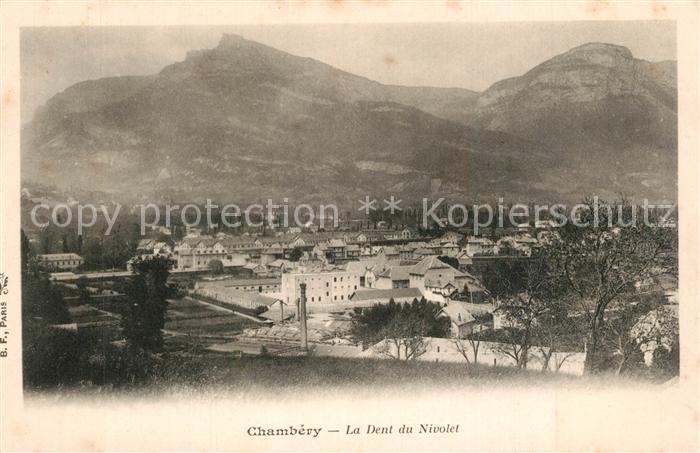 Chambery Savoie La Dent du Nivolet