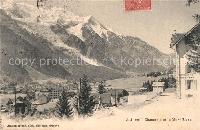 Chamonix et le Mont Blanc