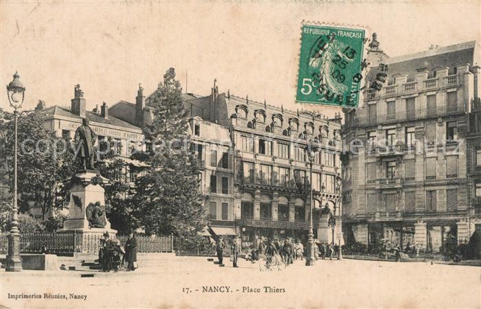 Nancy Lothringen Place Thiers