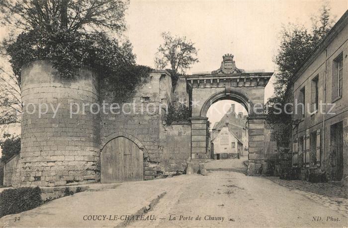 Coucy-le-Chateau-Auffrique La Porte de Chauny