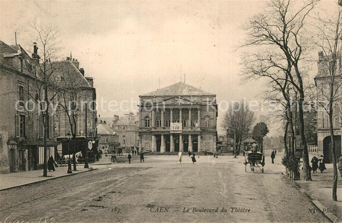 Caen Le Boulevard du Theatre