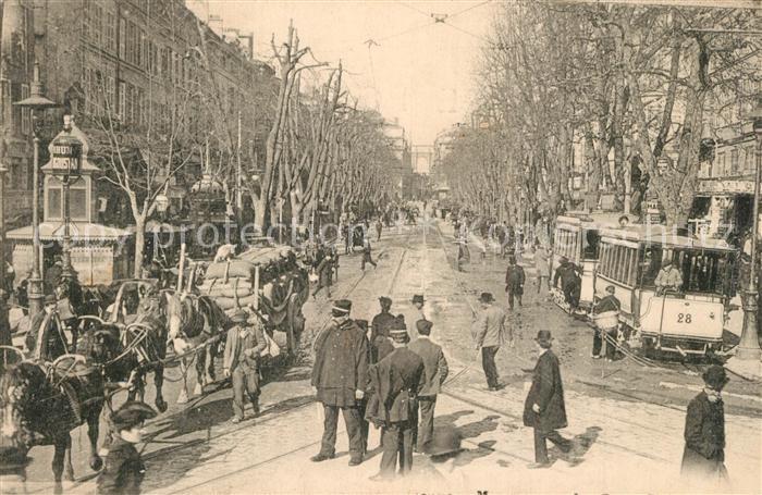 Marseille Bouches-du-Rhone Strassenpartie