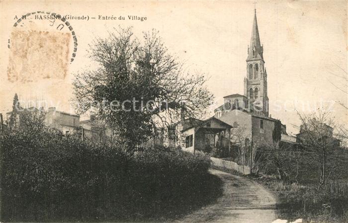 Bassens Gironde Entree du Village