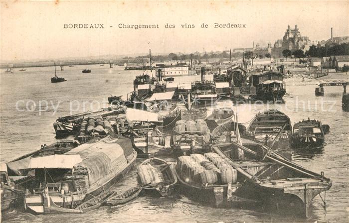 Bordeaux Chargement des vins de Bordeaux