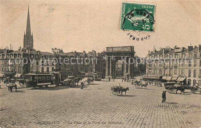 Bordeaux La Place et la Pointe des Salinieres