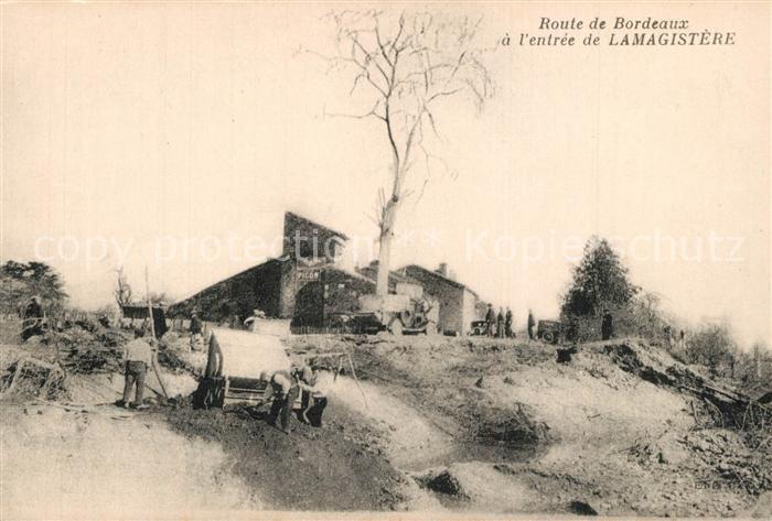 Bordeaux a l’entree de Lamagistere