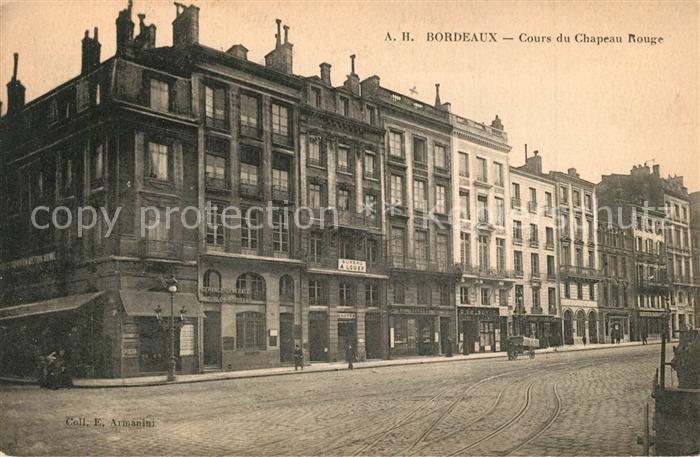 Bordeaux Cours du Chapeau Rouge