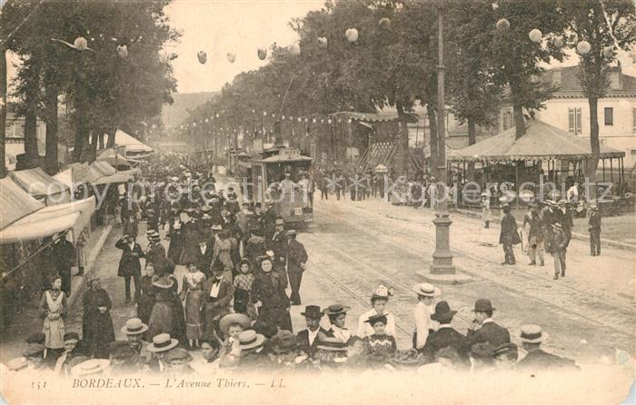 Bordeaux Avenue Thiers