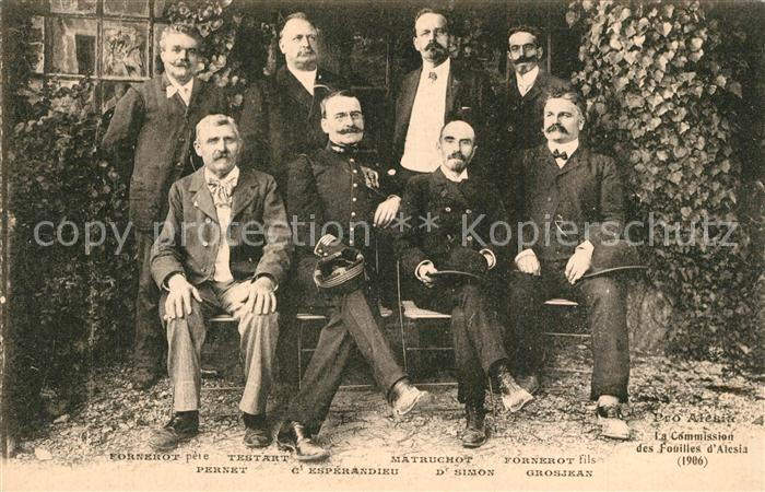 Pro Alesia la Commission des Fouilles d_Alesia