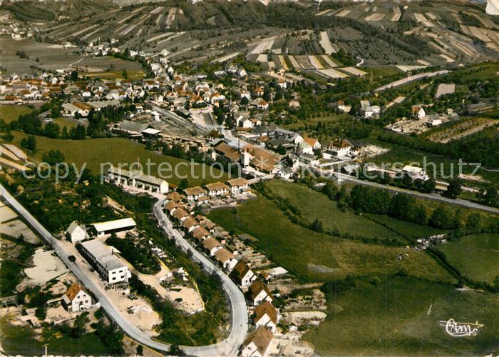 Ville Bas-Rhin Vue generale aerienne