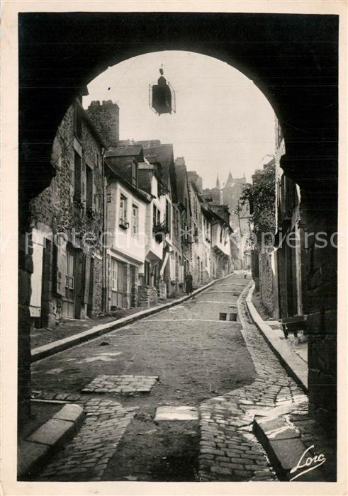 Dinan 22 Porte et Rue du Jerzual