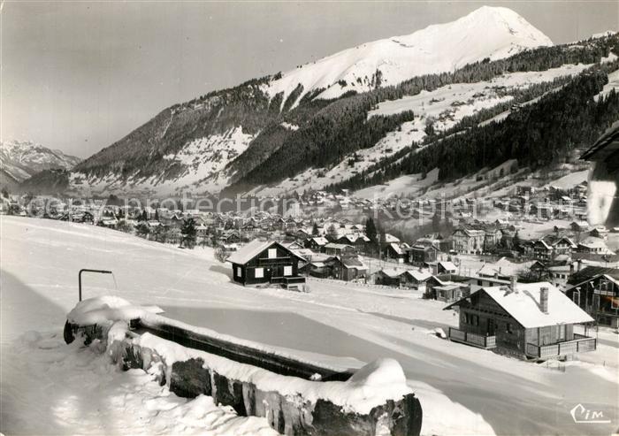 Morzine Echappee sur le Village Pointe de Nantaux