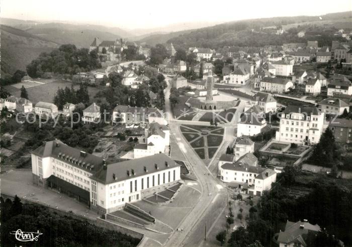 Wiltz Luxembourg Vue aerienne Ecoles