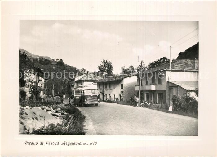 Perosa Argentina Strassenpartie