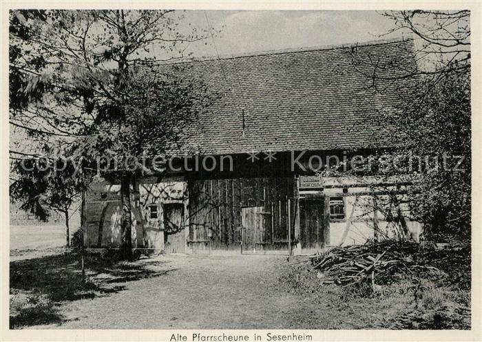Sesenheim Alte Pfarrscheune