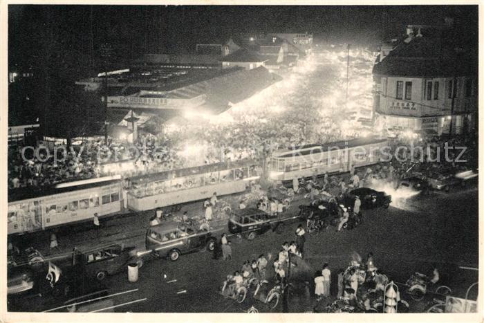 Djakarta Pantjoran dimalam hari