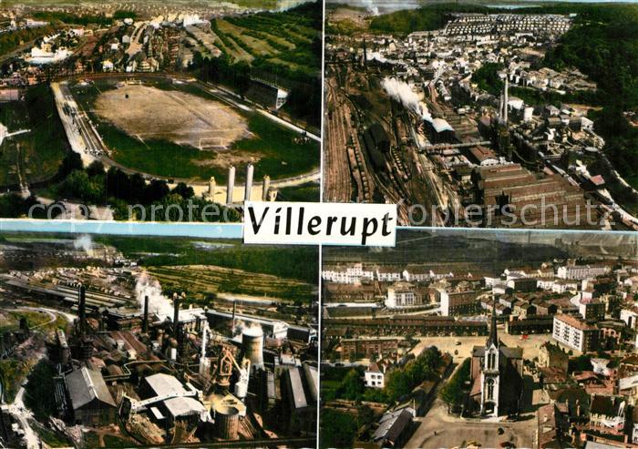 Villerupt Stade Sidelor Micheville Usine d’Aubrives Usine de Micheville l'Eglise