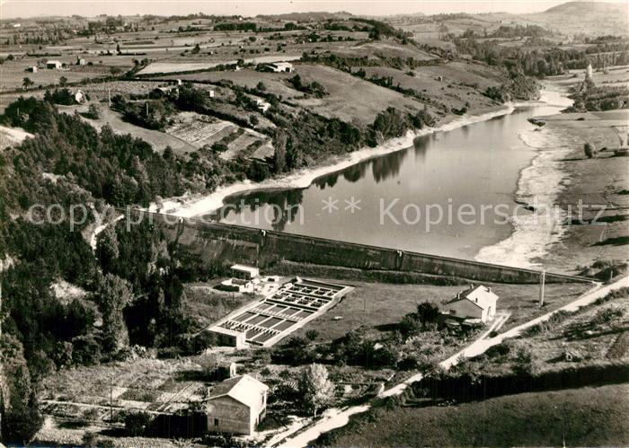Graulhet Le Barrage Maurice Degove Vue aerienne