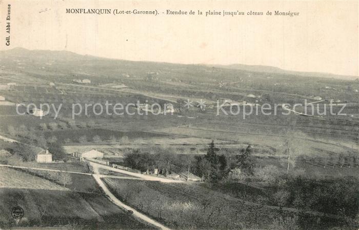 Monflanquin Fliegeraufnahme