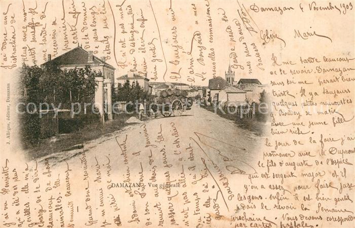 Damazan Strassenpartie