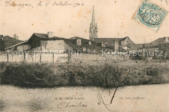 Puch-d Agenais Partie am Wasser