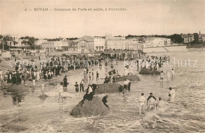 Royan 17 Concours de Forts en sable
