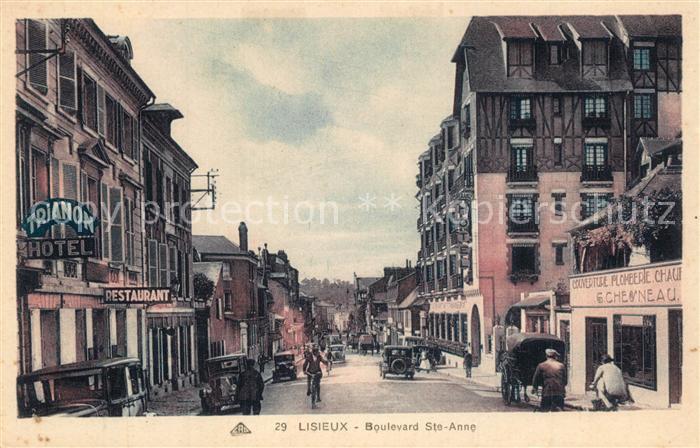 Lisieux Boulevard Ste Anne