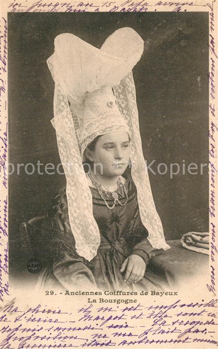 La Bourgogne Anciennes Coiffures de Bayeux