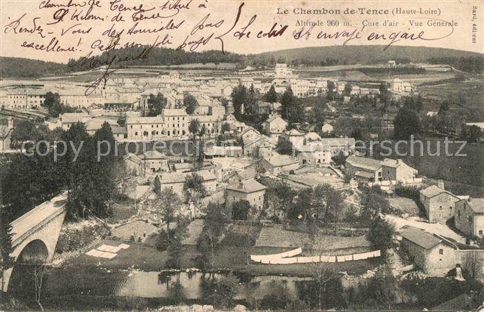 Tence Fliegeraufnahme