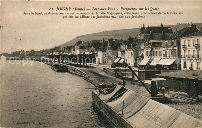Joigny Yonne Port aux Vins