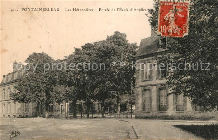 Fontainebleau Seine et Marne Le H?ronni?res