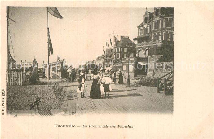 Trouville-sur-Mer Promenade des Planches