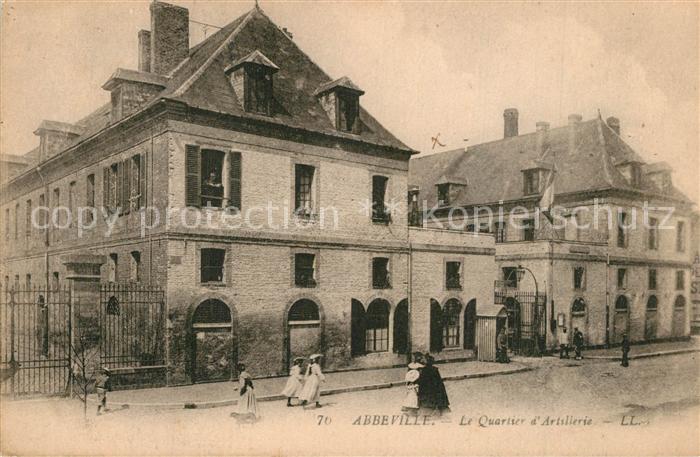 Abbeville 80 Somme Quartie d Artillerie