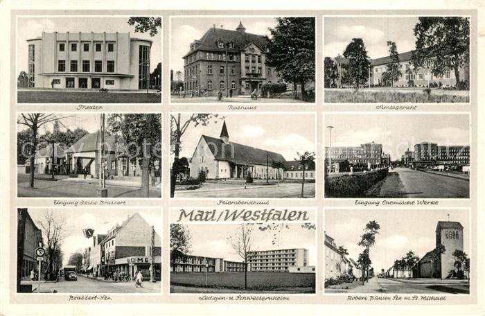 Marl Westfalen Theater Amtsgericht Chemische Werke