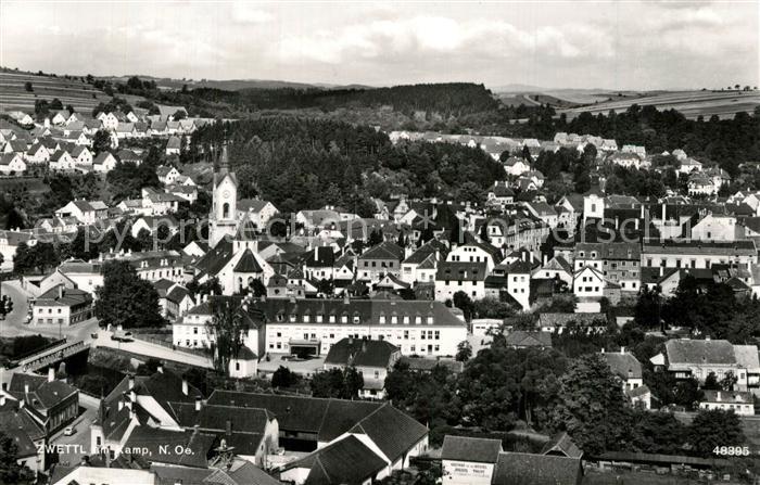 Zwettl-Niederoesterreich Fliegeraufnahme