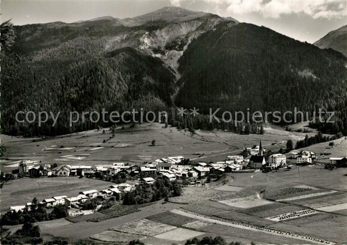Sta Maria M?stair Fliegeraufnahme gegen Umbrail