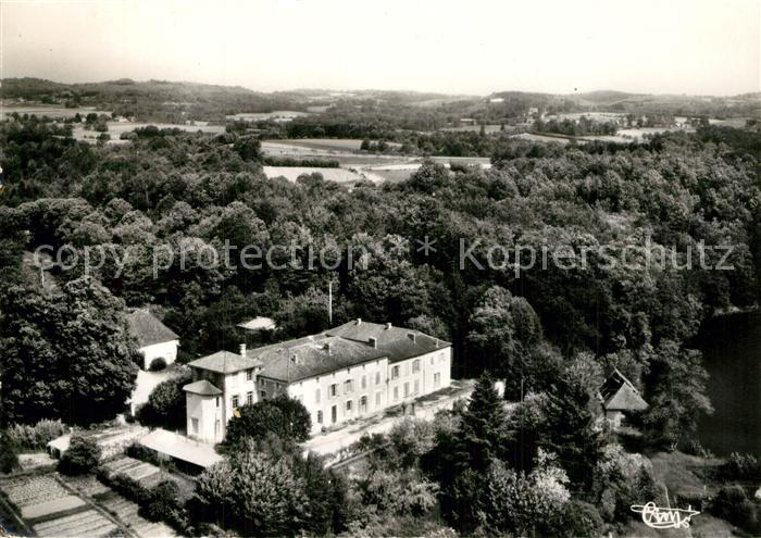 La Coquille Fliegeraufnahme La Barde Maison de Retraites