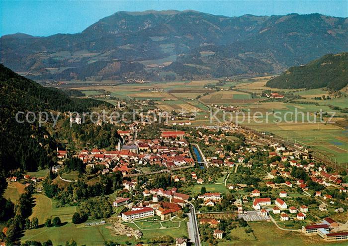 Friesach K?rnten Fliegeraufnahme Burghofspiele