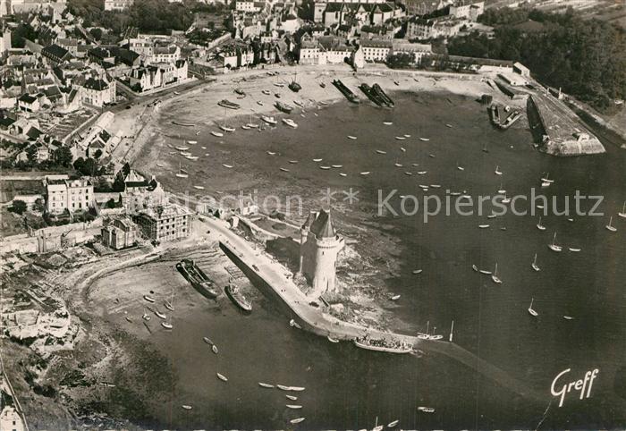 Saint-Servan Ille-et-Vilaine Fliegeraufnahme Port et Tour Solidor