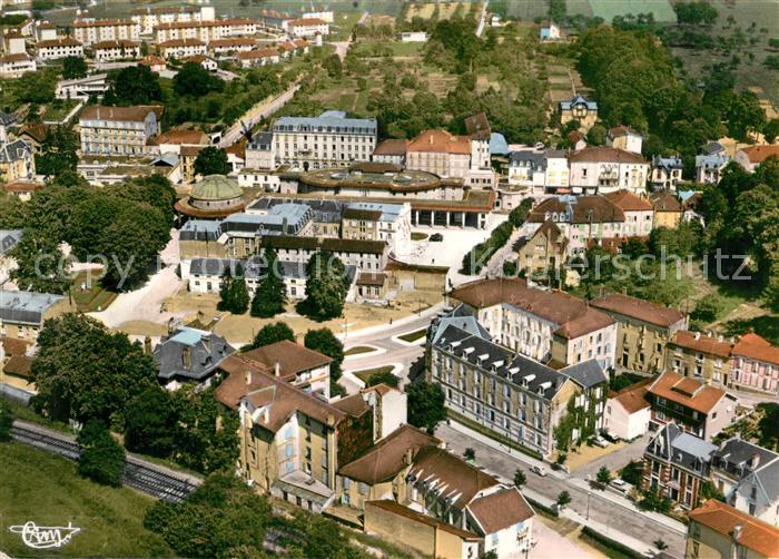 Contrexeville Vosges Fliegeraufnahme