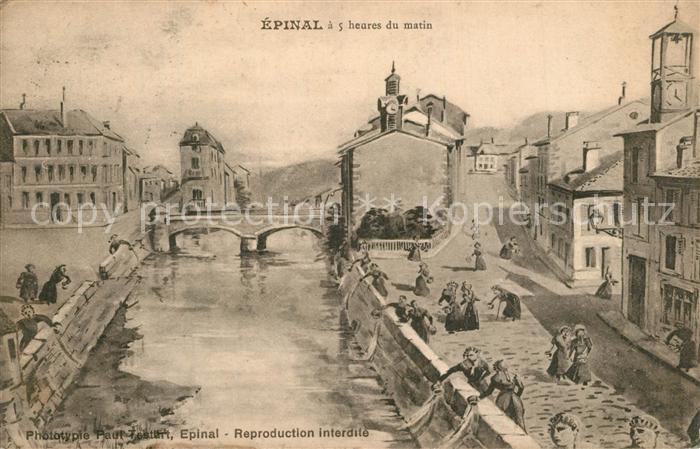 Epinal Vosges a 5 heures du matin