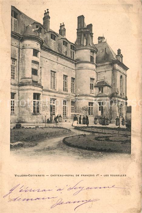 Villers-Cotterets Chateau Royal de Francois Ier Les Tourelles