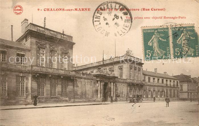 Chalons-sur-Marne Hotel de la Prefecture Rue Carnot