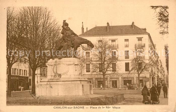 Chalon-sur-Saone Place de la Republique