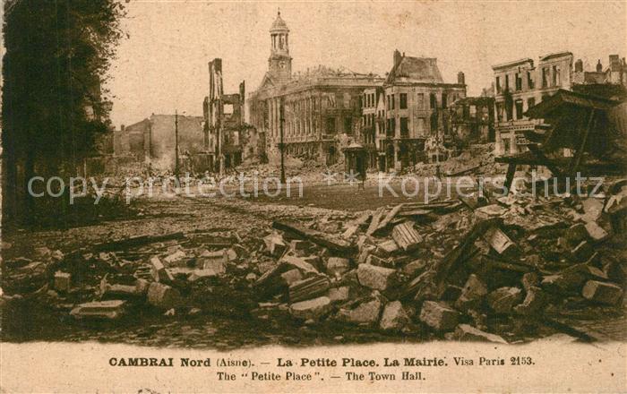Cambrai La Petite Place La Mairie