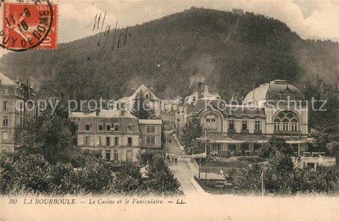 La Bourboule Le Casino et le Funiculaire