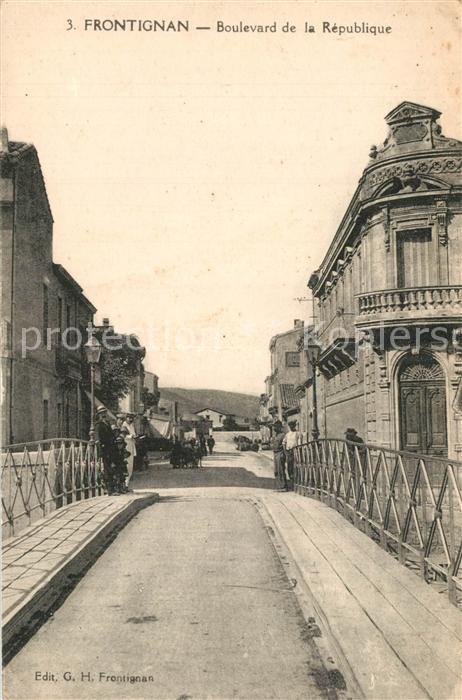 Frontignan Herault Boulevard de la Republique