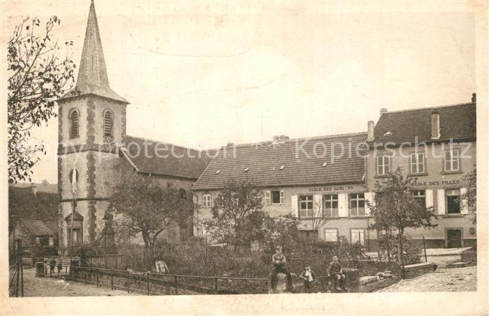 Alsace Elsass Ecole des Filles